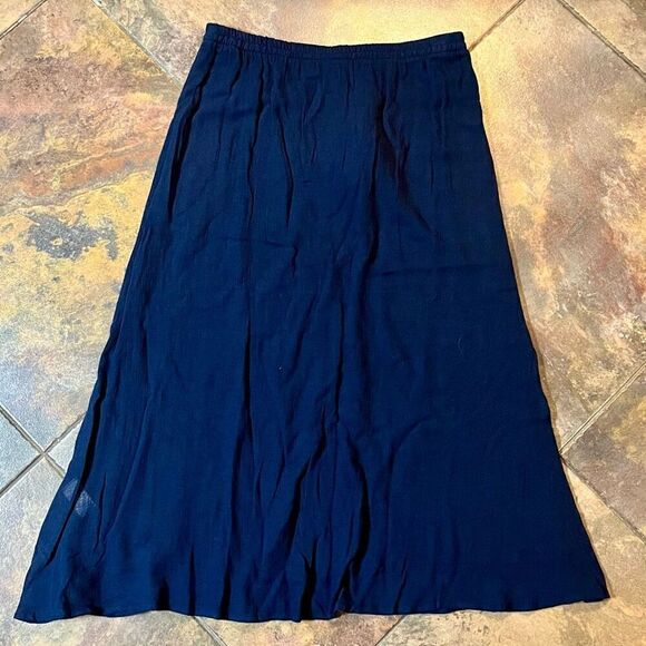 Johnny Was Calme Pom Pom Easy Gauze Maxi Skirt Medium - Picture 9 of 9